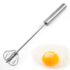 Stainless Steel Semi Automatic Egg Beater Kitchen Tools Hand Held