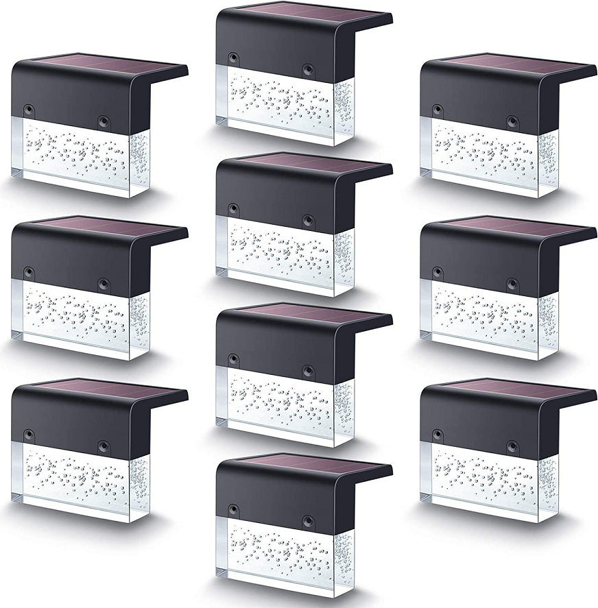 ضوء سياج LED RGB جديد مقاوم للماء يعمل بالطاقة الشمسية