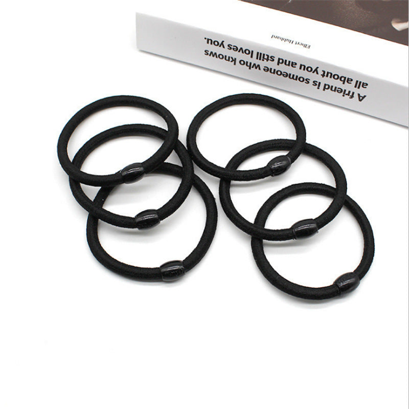 Korean High-Stretch Hair Tie Hair Accessories Stall Base Tie Hair Elastic