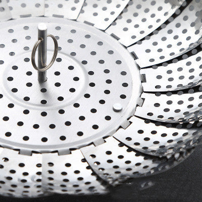 Steamer General Steamer Grid Steamed Mantou Steamed Bun Folding Steamer Steamer Steaming Plate