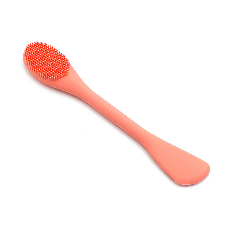 Silicone facial mask brush