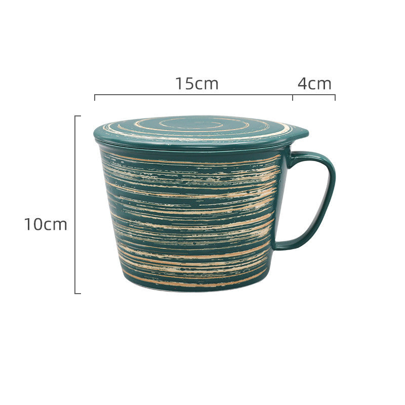 Restaurant Lnstant Noodle Cup Breakfast Cup With Lid