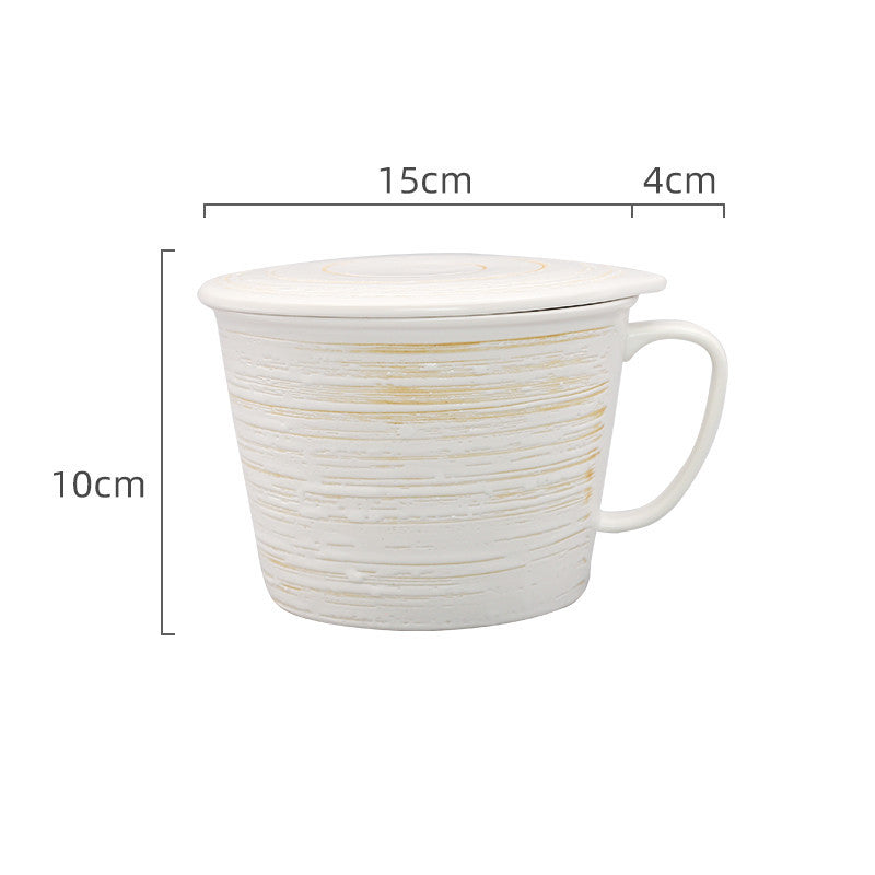 Restaurant Lnstant Noodle Cup Breakfast Cup With Lid