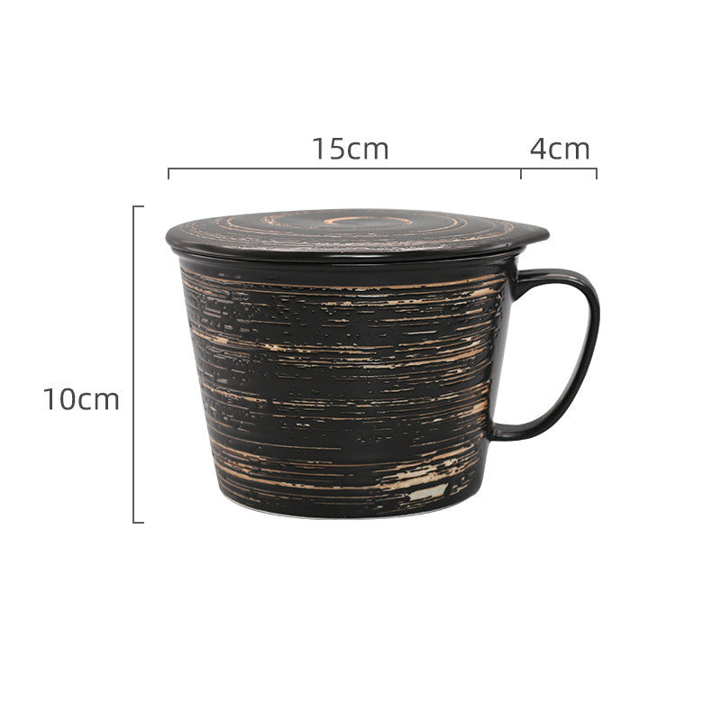 Restaurant Lnstant Noodle Cup Breakfast Cup With Lid