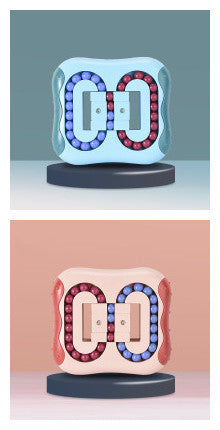 لعبة مكعب سحري لتخفيف التوتر، لعبة حبوب سحرية صغيرة، لعبة إبداعية لتخفيف الضغط، لعبة تعليمية ممتعة ورائعة لليد، لعبة سحرية صغيرة