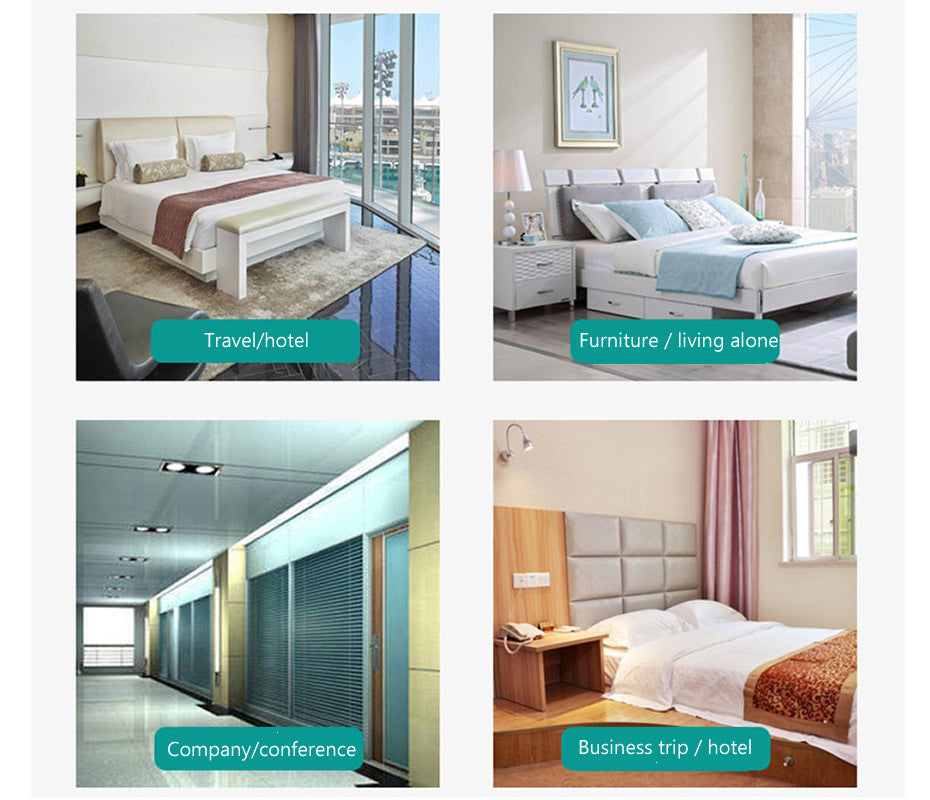 جهاز إنذار إلكتروني ضد السرقة، نظام أمان منزلي ذكي، جهاز إنذار مثبت على الباب، جهاز كشف التسلل في الفنادق