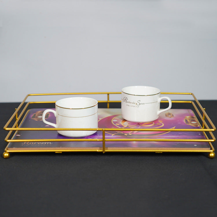 Painted Tray Ramadan Festival Iron Tray