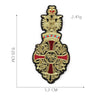 Crown Cloth Sticker Badge Styling Patch High-End Boutique Clothing Accessories Can Be Customized Processing