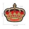 Crown Cloth Sticker Badge Styling Patch High-End Boutique Clothing Accessories Can Be Customized Processing