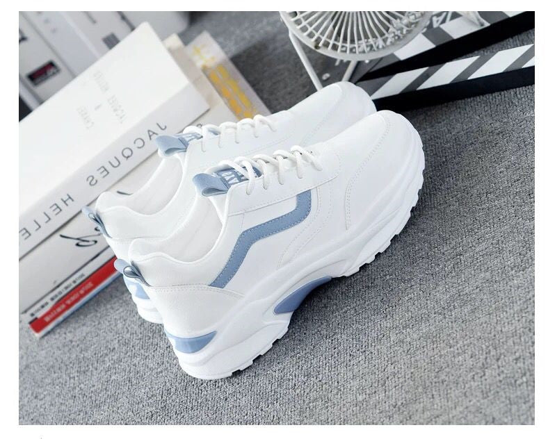 Women's Flat Casual White Shoes Sneakers