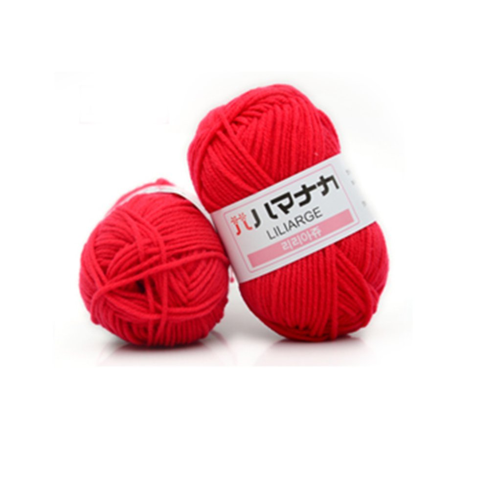 31 Beautiful Colorful Soft Baby Warm Milk Cotton Yarn Fiber Velvet Yarn Hand Knitting Wool Crochet Yarn DIY Sweater