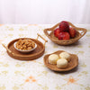 Autumn Rattan Woven Storage Upgraded Version Of Snacks, Fruit Baking Furniture Accessories
