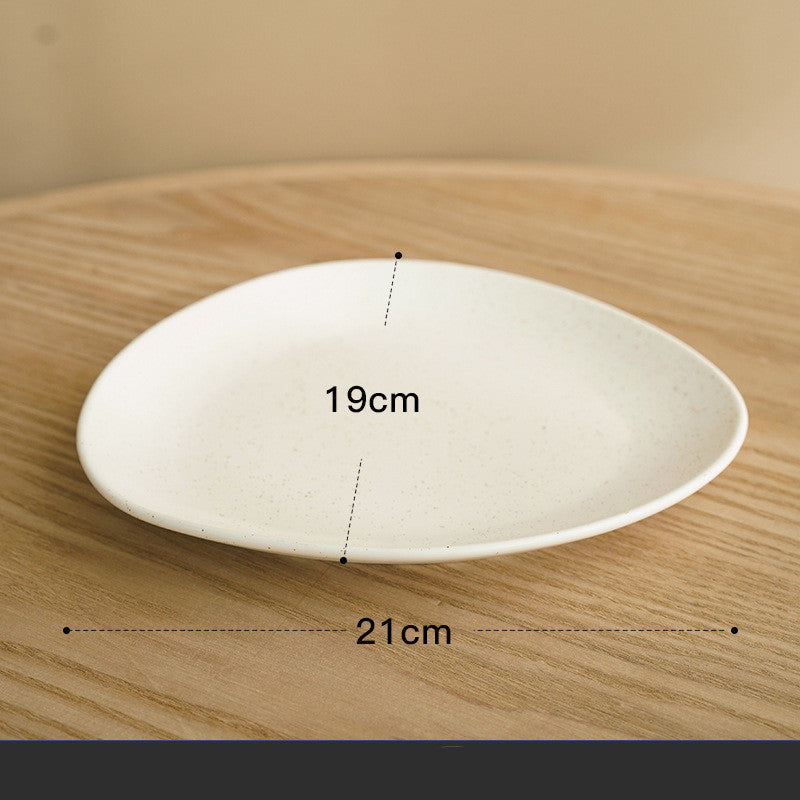 Zhimeijia Big Eyes Water Cup Ceramic Mug Nordic ins Coffee Cup Dessert Plate