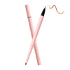 Plain Brown Pencil Type Hard Tip Glue Pen Eyeliner Liquid Eyeliner Is Not Smudged and Waterproof