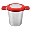 Stainless Steel Tea Filter Tea Drainer With Silicone Anti-Scalding Handle