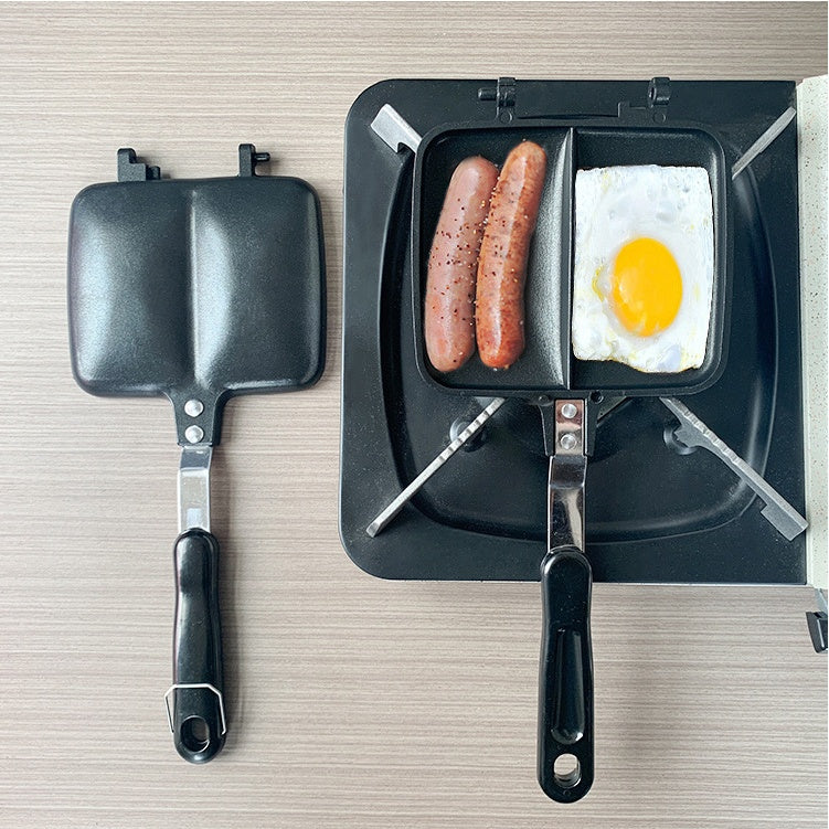 Removable Double-sided Heating Double-head Sandwich Pan Home Bread Making