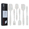 Silicone Kitchenware Six Piece Set Cream Integrated Scraper Spatula Oil Brush Size Scraper Baking Set