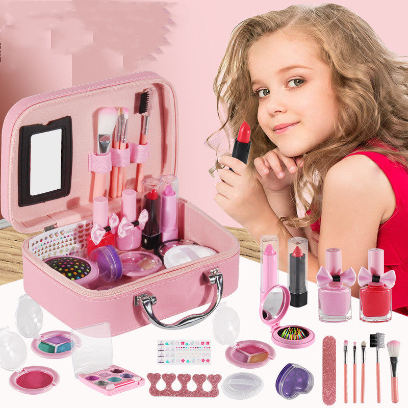 Children's Cosmetics Set Princess MMakeup Box Lipstick Little Girl Girl Toy