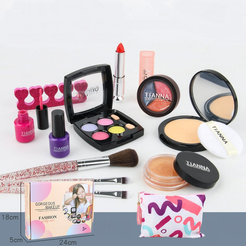 Children's Cosmetics Set Princess MMakeup Box Lipstick Little Girl Girl Toy