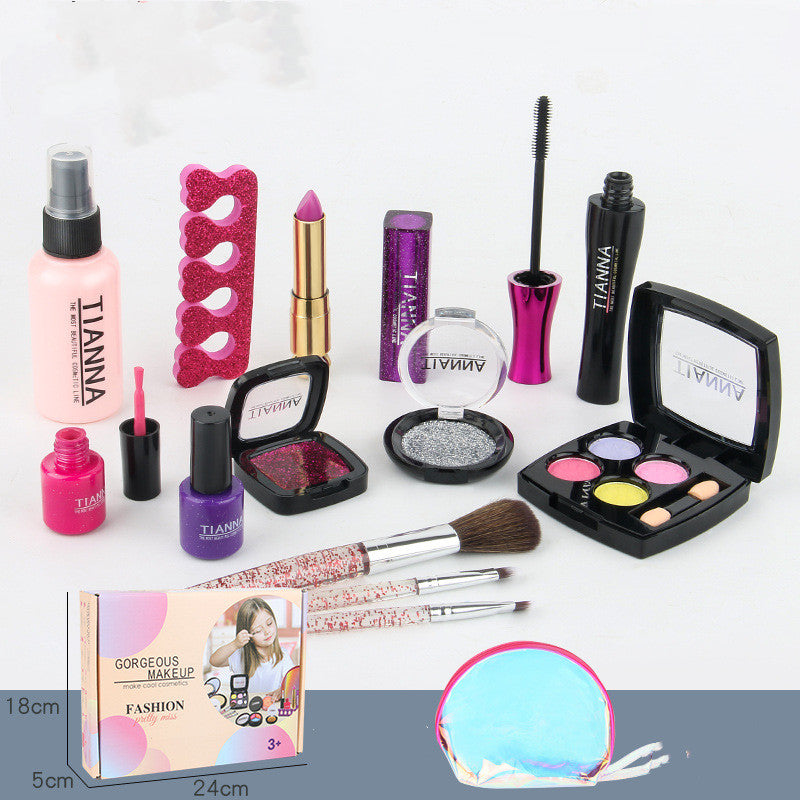 Children's Cosmetics Set Princess MMakeup Box Lipstick Little Girl Girl Toy