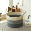 Cotton Rope Storage Basket Cotton Rope Basket, Toys, Sundries, Laundry Storage Basket