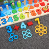 Children'S Toys, Puzzles, Puzzles, Baby Numbers, Early Education, Intellectual Development, Wooden 1 Toddler Boys