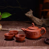 Zhuni Small Teapot, Hand-Held Pot, Kungfu Tea Set, Ceramic Tea Maker