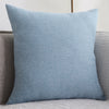 Plain Cotton Linen Sofa Cushion Thickened Square Pillow