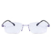 The New Frameless Diamond Cut Edge Reading Glasses Fashion Anti-blue Light