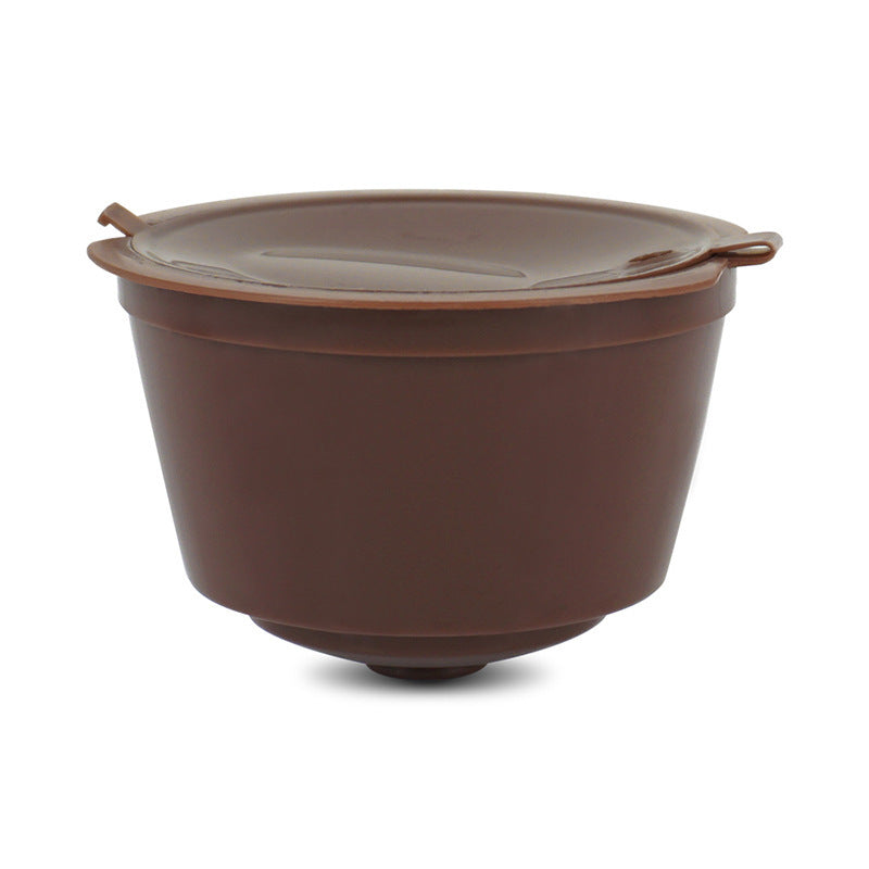 The Coffee Filter Capsule Shell Is Repeatedly Filtered With Plastic