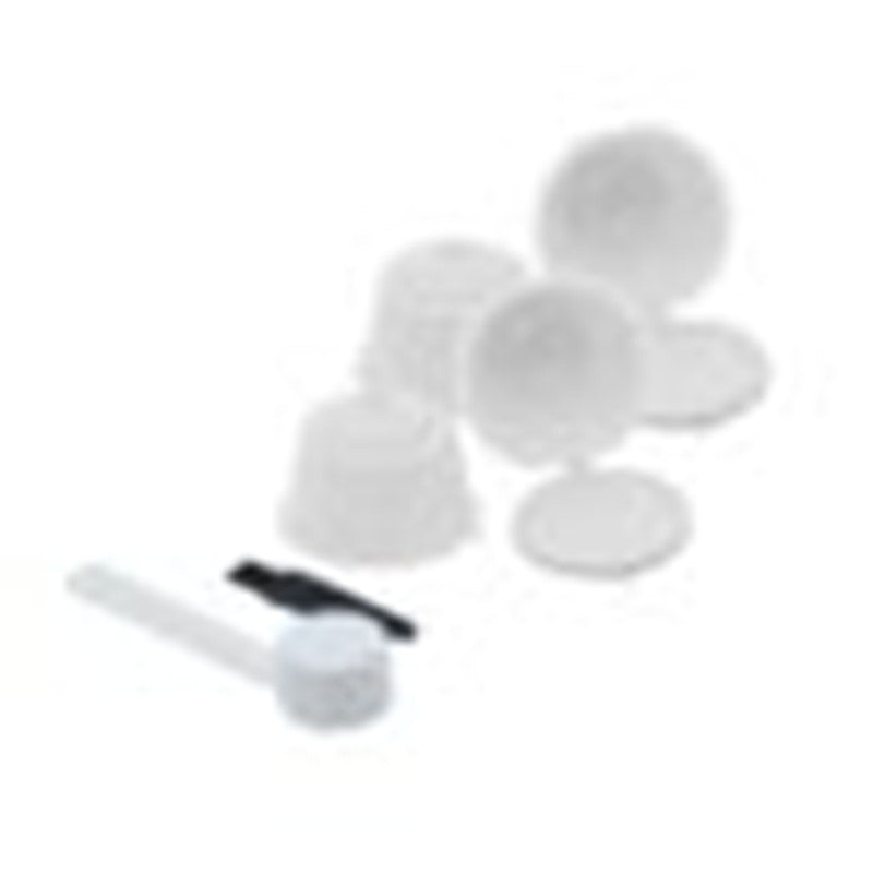 The Coffee Filter Capsule Shell Is Repeatedly Filtered With Plastic