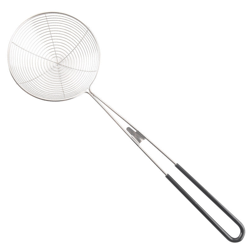 Stainless Steel Pearl Milk Tea Colander Hot Pot Colander Silicone Small Wire Drain