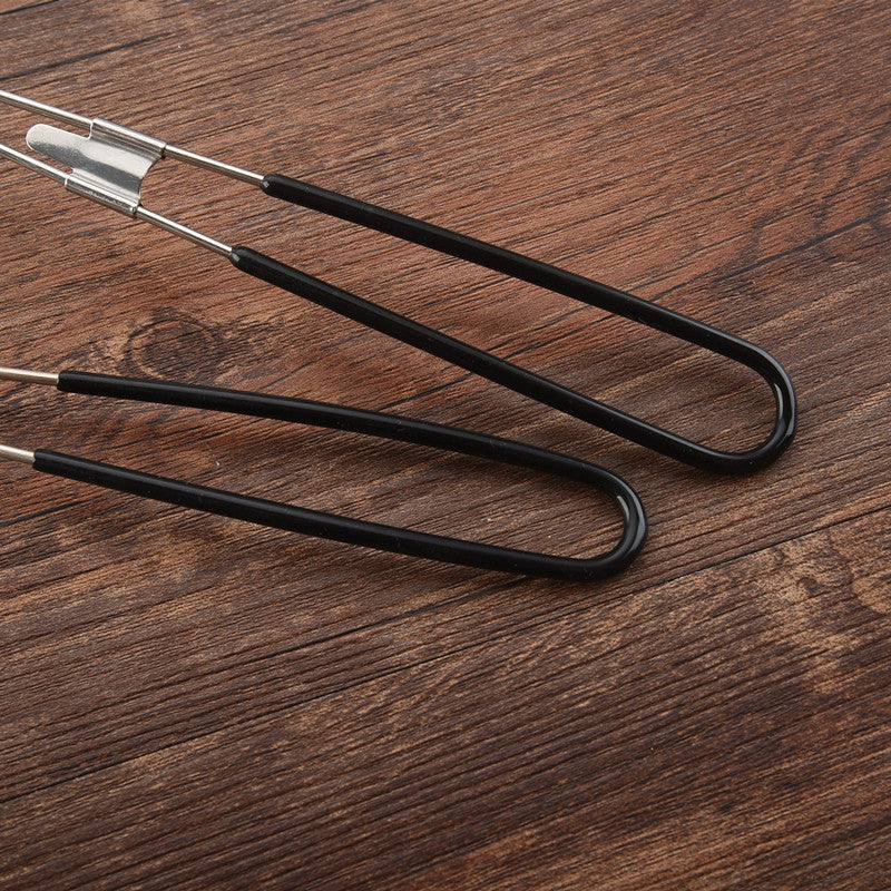 Stainless Steel Pearl Milk Tea Colander Hot Pot Colander Silicone Small Wire Drain