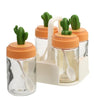Kitchen Seasoning Jar Salt Shaker Portable Seasoning Bottle