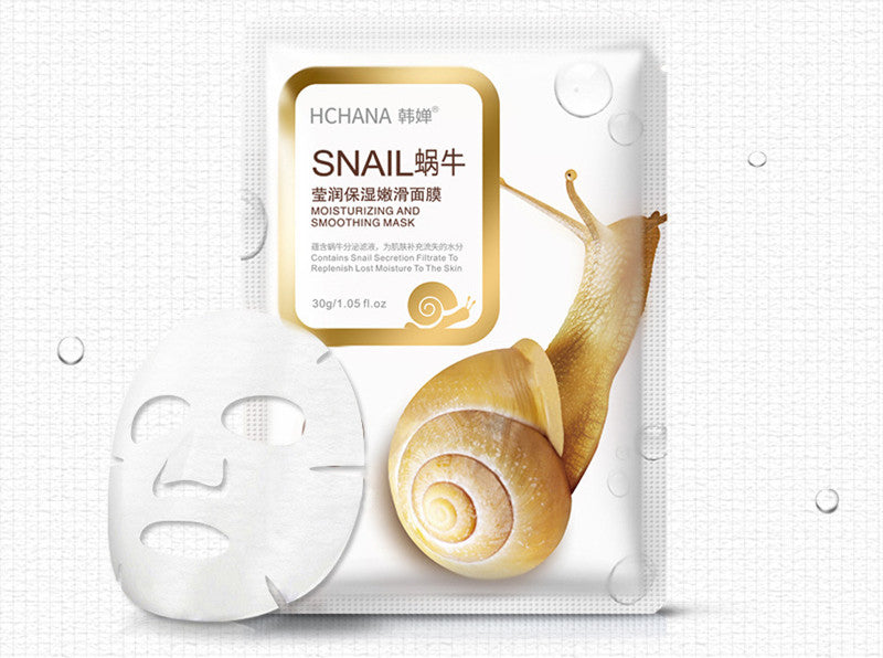 Moisturizing Snail Mask Moisturizes And Brightens Skin Tone