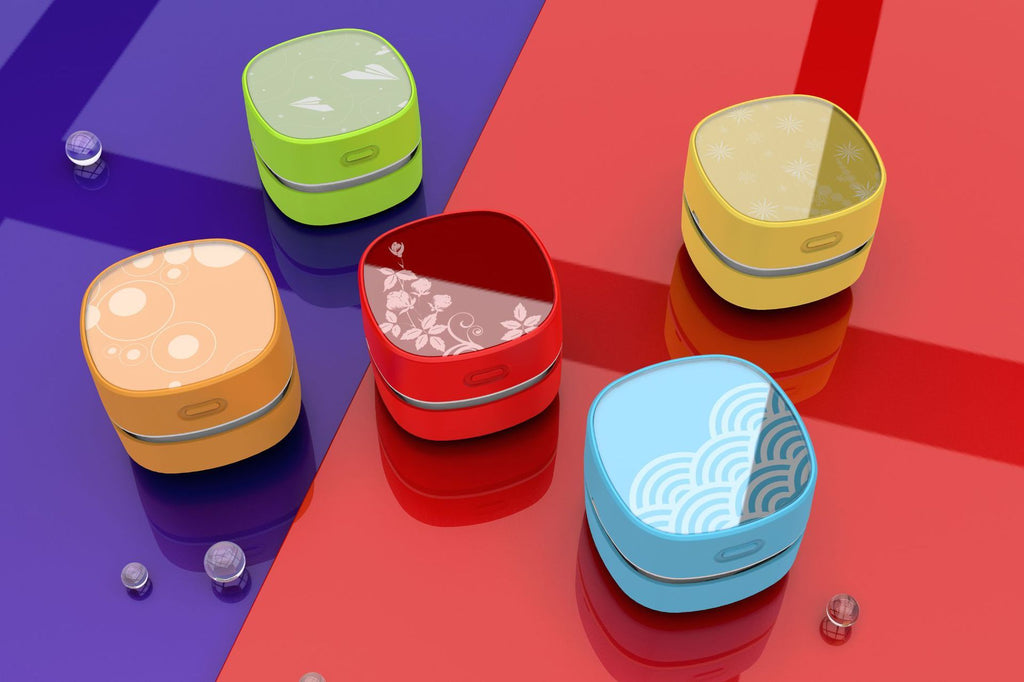 أدوات مكتبية للطلاب، هدايا، مكنسة كهربائية محمولة أوتوماتيكية للتنظيف المكتبي