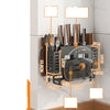 Wall-Mounted Stainless Steel Knife Holder