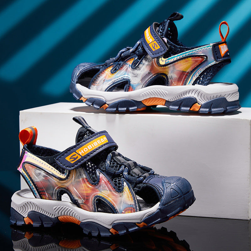 أحذية حيوية وجيدة التهوية في باوتو، أحذية شاطئية للأطفال الكبار والفتيات