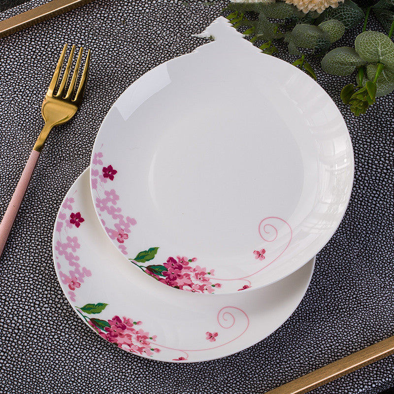 Ceramic Pelvis Plate Japanese 6-inch Plate