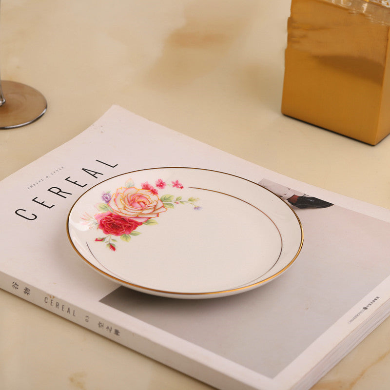 Ceramic Pelvis Plate Japanese 6-inch Plate