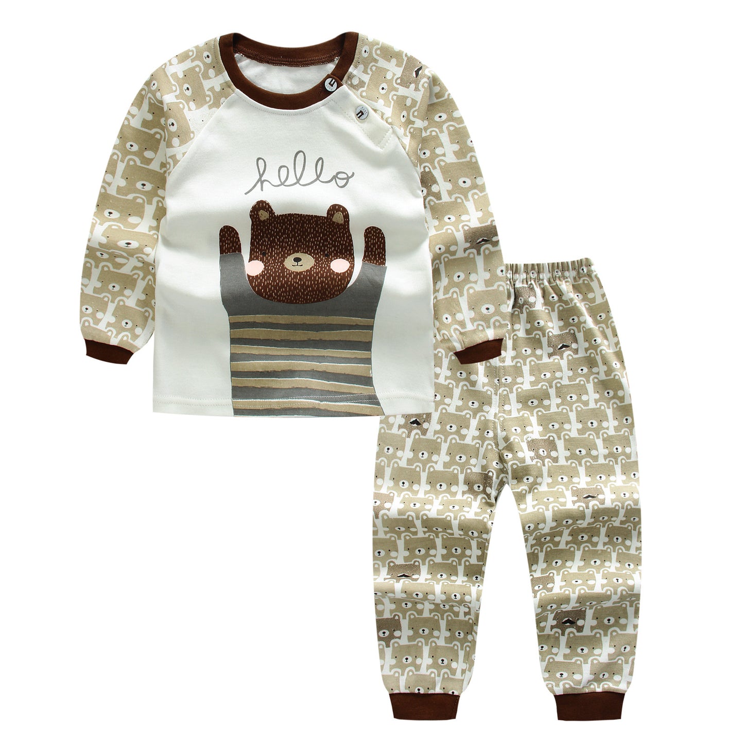 Children's Underwear Set, Two-piece Cotton Set