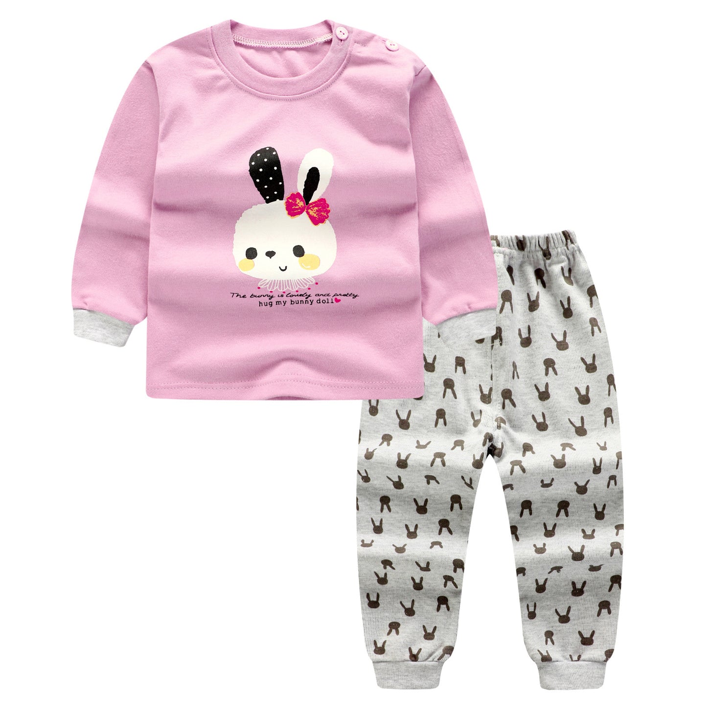 Children's Underwear Set, Two-piece Cotton Set