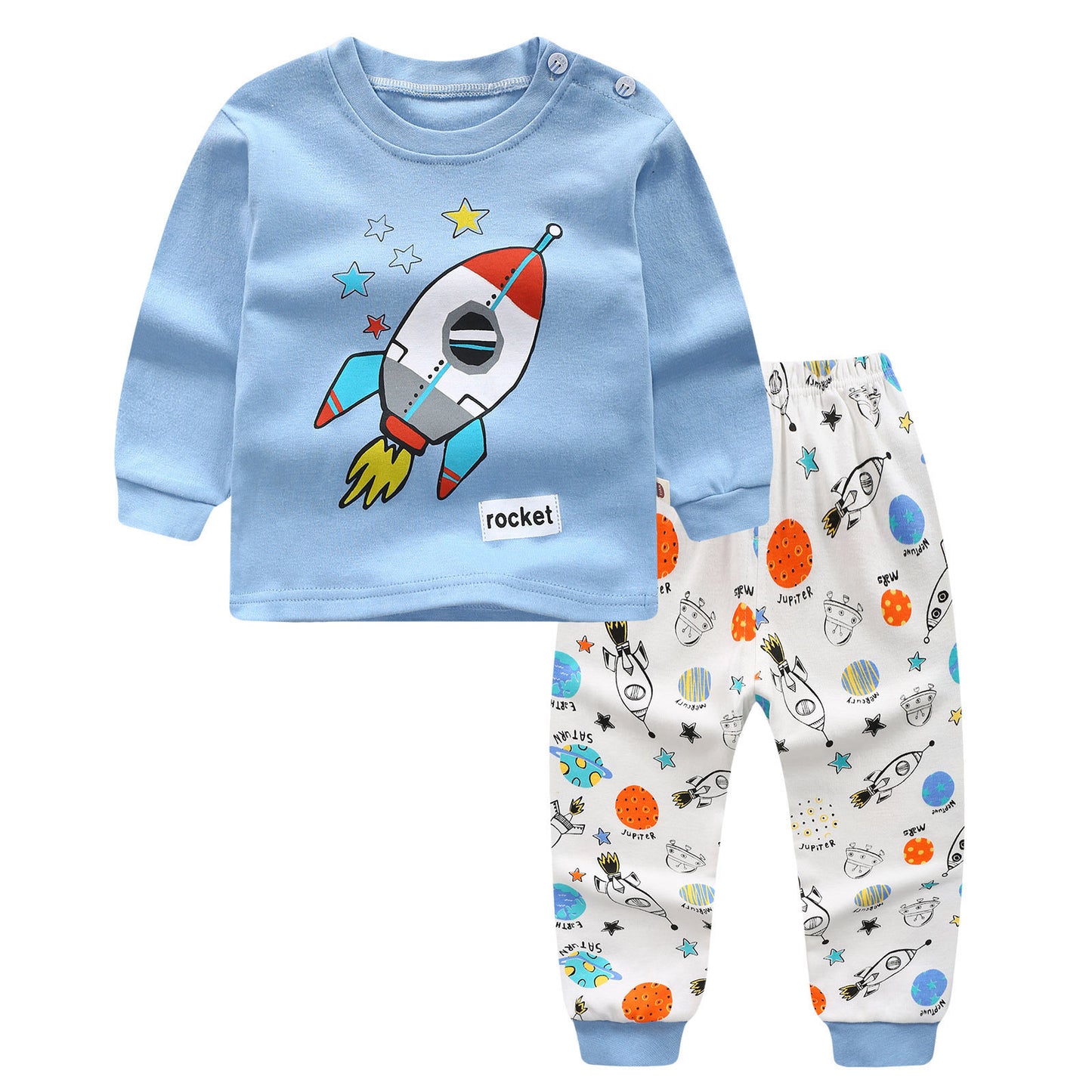 Children's Underwear Set, Two-piece Cotton Set