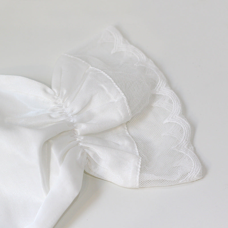 Children's Homewear Girls Lace Pajamas Set