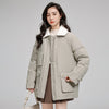 Korean Style Loose Casual Cotton-padded Jacket