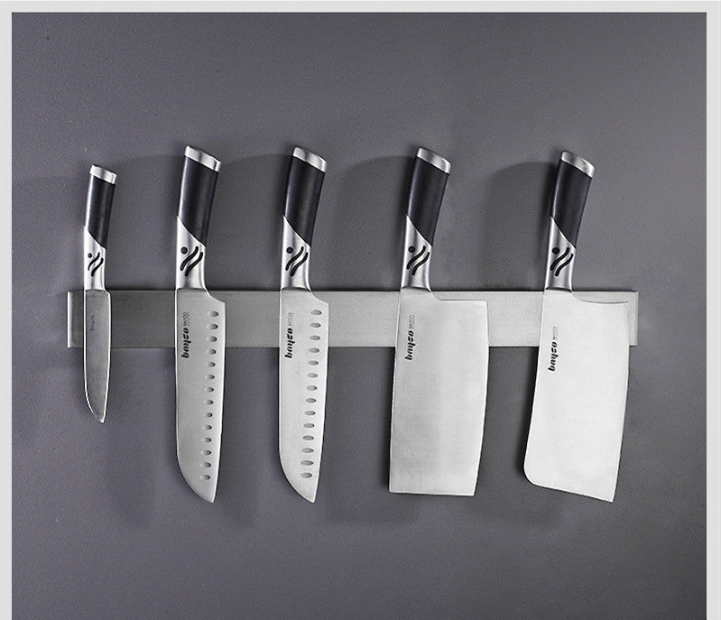 Magnet Knife Holder Kitchen Wall-mounted Perforation-free Magnetic Knife Storage Rack Magnet