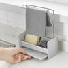 Kitchen Stainless Steel Rag Rack Sponge Rag Ventilating And Draining Rack Bottom Detachable Rag Rack In Stock