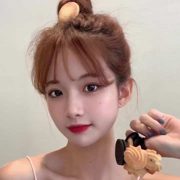 Biscuit Side Clip Hairpin Interesting And Funny