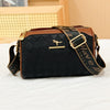 New Leather Indentation Fashionable Stylish Simple Messenger Bag