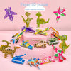 Cartoon Dinosaur 3D Puzzle Model Children DIY Handmade